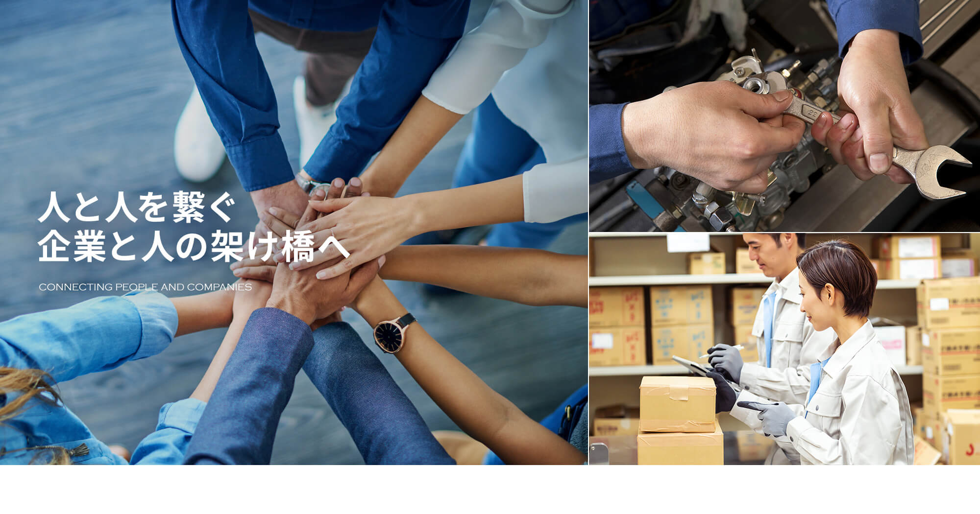 人と人を繋ぐ 企業と人の架け橋へ